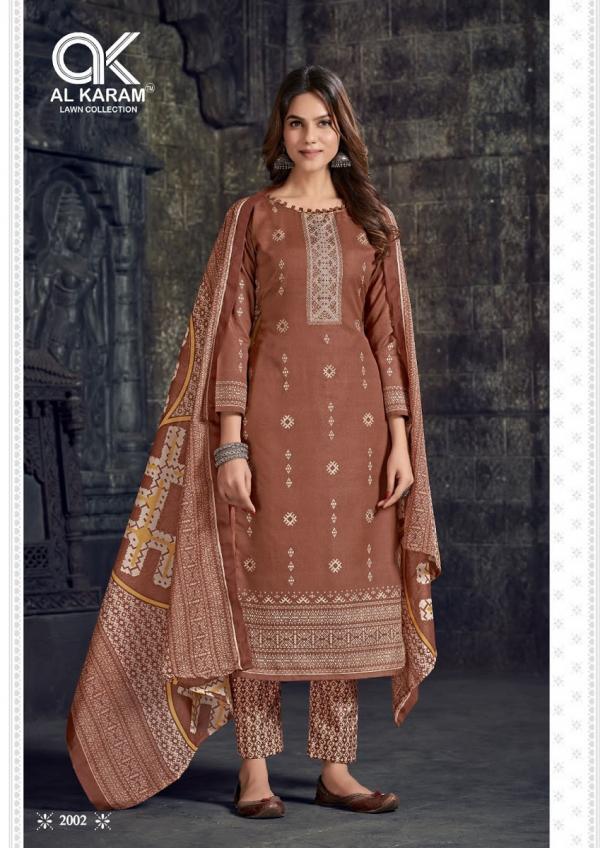 Al Karam Johra Vol-2 Cotton Exclusive Designer Dress Material